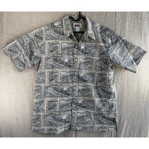 Mens Sz XL Art of Eddy y Reyn Spooner Hawaiian Short Sleeve Shirt Button Up